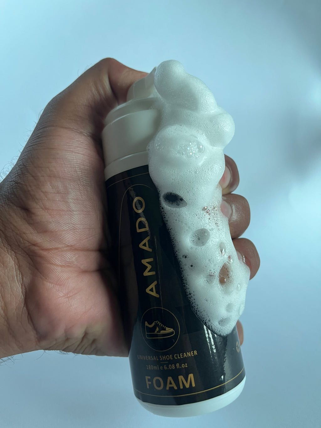 AMADO Universal Foam Shoe Cleaner - Safe for All Materials